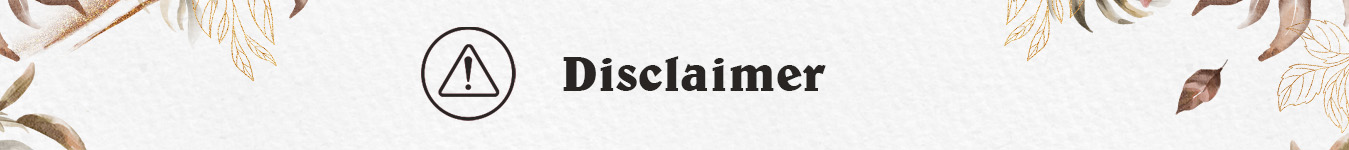 disclaimer